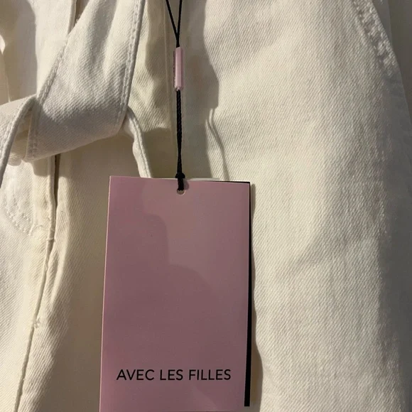 NWT Aves Les Filles Denim Romper - Picture 2 of 15